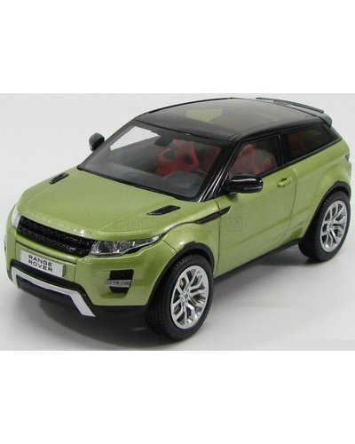Range Rover Evoque Green 2011 - 1/18 Scale - Welly - WELGTA11003GN
