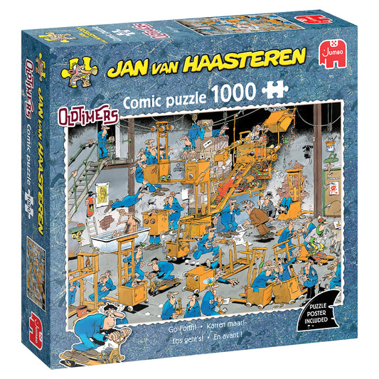 JvH Oldtimers Go Forth 1000pcs - Jumbo Puzzle - JB1110100528
