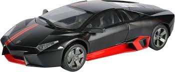 Lamborghine Reventon Matt Black - 1/24 Scale - MotorMax - MOT79509