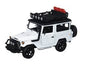Toyota FJ40 Off Road White - 1/24 Scale - MotorMax - MOT79137