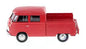 Volkswagen Type 2 (T1) Double Cab Pickup Red - 1/24 Scale MotorMax MOT79343