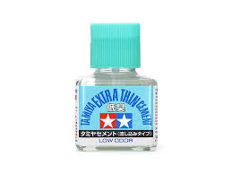 Tamiya Extra Thin Cement (Low Oduor) - Tamiya - TAM87236