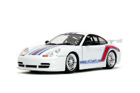 Porsche 911 (996) GT3 RS Hyper-Spec White - 1/24 Scale - Jada - JAD35491