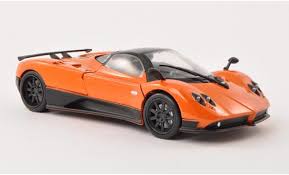 Pagani Zonda F Orange - 1/24 Scale - MotorMax - MOT73369