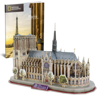 Nat Geo - Notre Dame De Paris 128pcs CubicFun CFDS0986H
