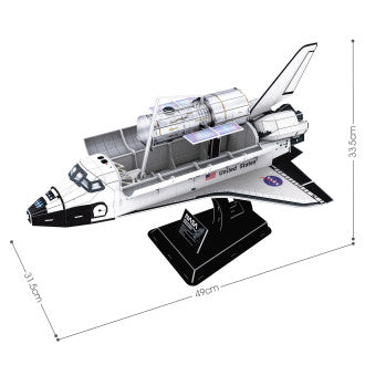 NASA Space Shuttle Discovery 127pcs CubicFun CFDS1057H