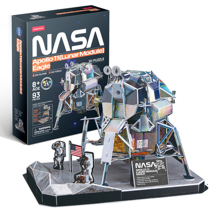 NASA Apollo 11 Lunar Module Eagle 93pcs CubicFun CFDS1058H