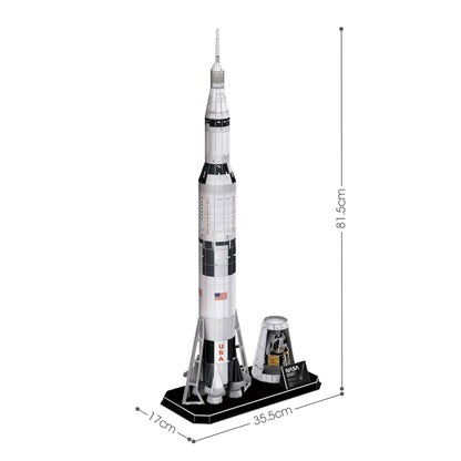 NASA Apollo Saturn V Rocket 136pcs CubicFun CFDS1059H