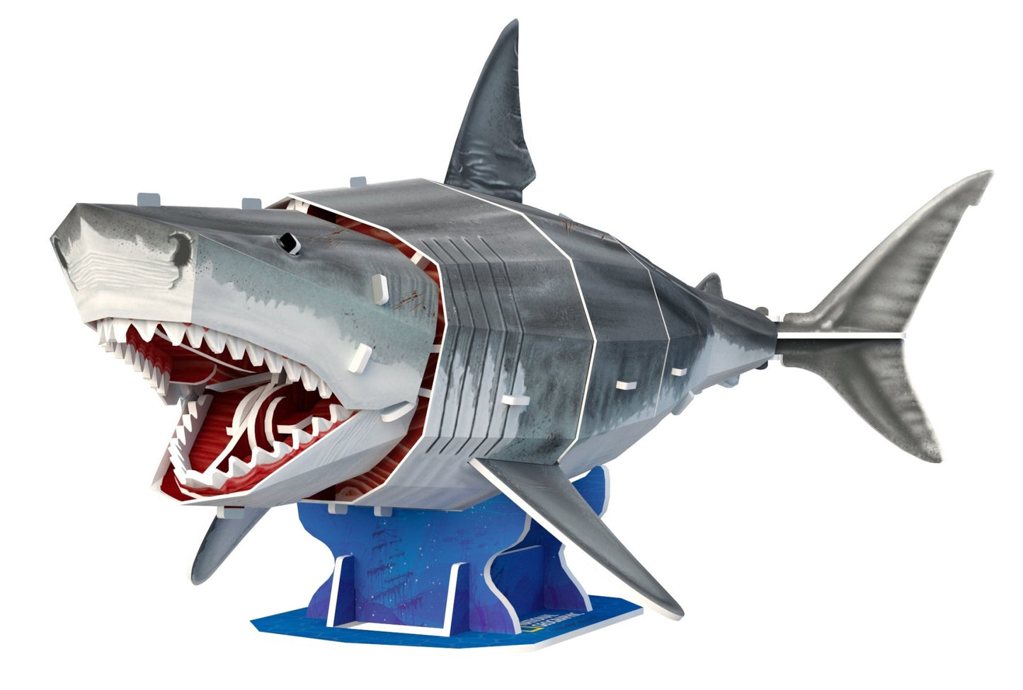 Nat Geo - Great White Shark – 72pcs CubicFun CFDS1098H