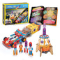 Nat Geo - 2in1 Blast Off Rocket & Racing Car CubicFun CFDS1099H