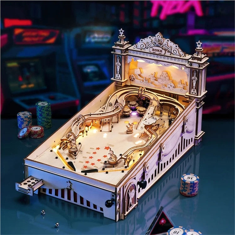 3D Pinball Machine Robotime ROBEG01
