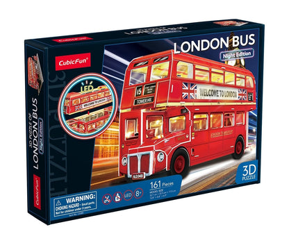 London Double Decker Bus 87pcs & LED CubicFun CFL538H