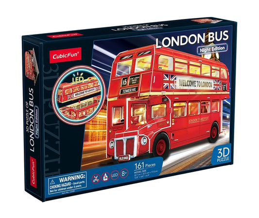 London Double Decker Bus 87pcs & LED CubicFun CFL538H