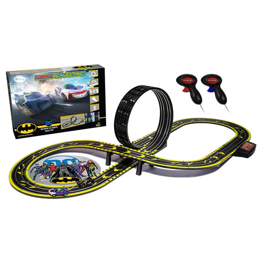 Batman VS Joker Set Battery Powered - 1/64 Scale - Scalextric - SCAC1155M
