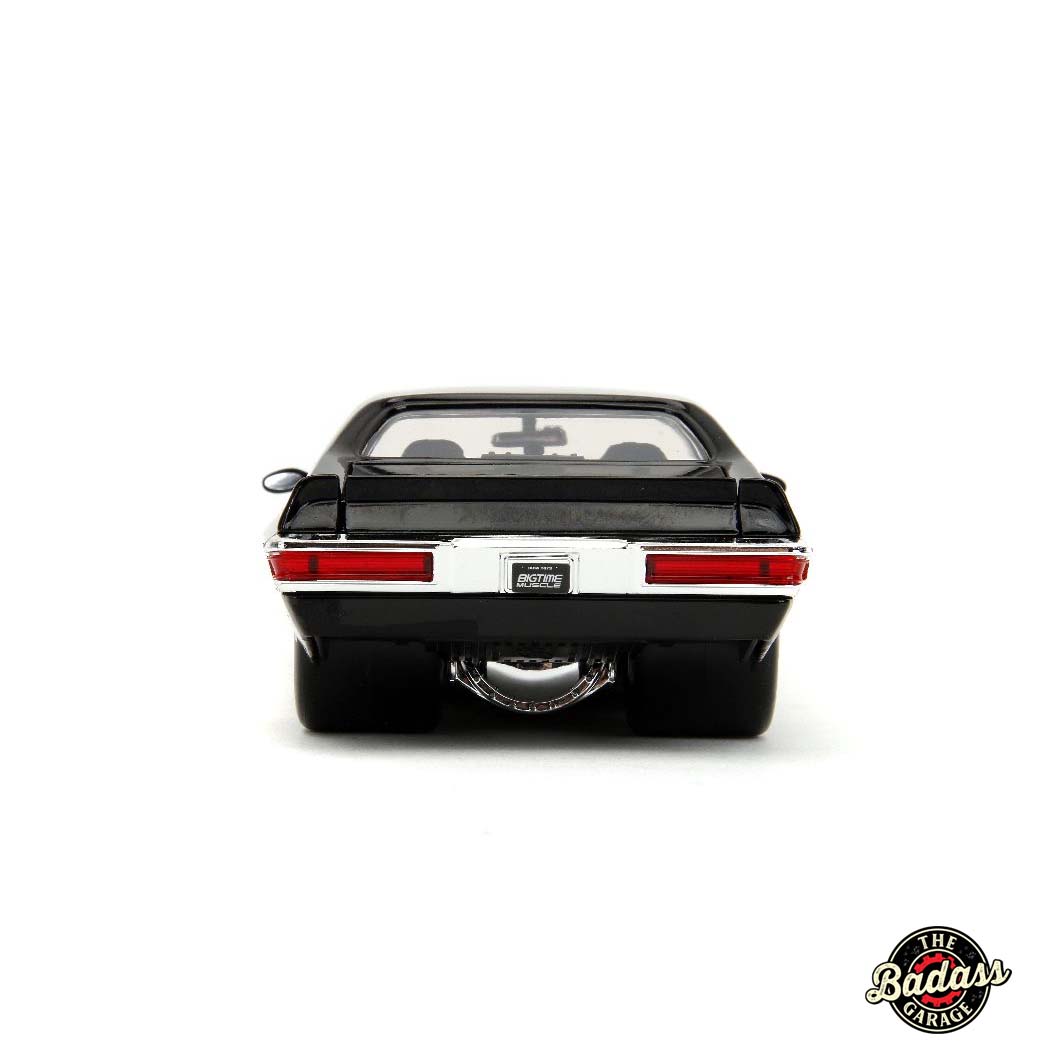Pontiac GTO Judge Black with Flames BTM 1971 - 1/24 Scale - Jada - JAD35022