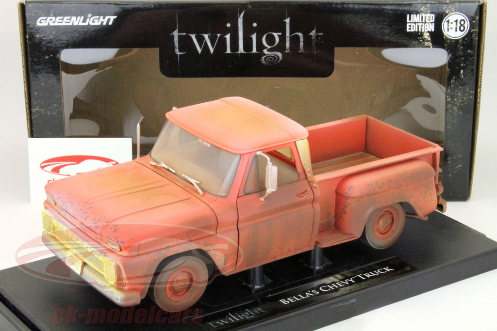 Chev Truck (Bellas) 2008 Orange 1963 1/18 GreenLight GR12863