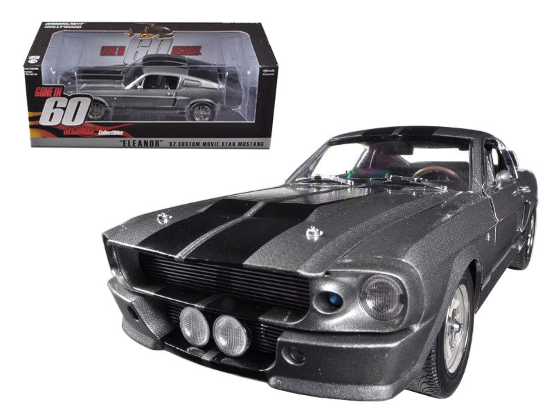 Ford Mustang Custom (Eleanor) Silver 1967 1/18 GreenLight GR12909