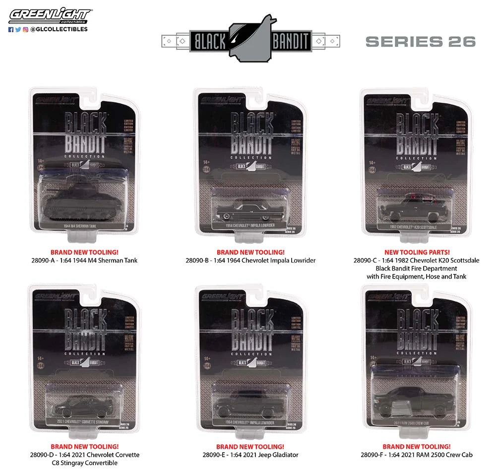 Black Bandit S26 Set off 6 1/64 GreenLight GR28090