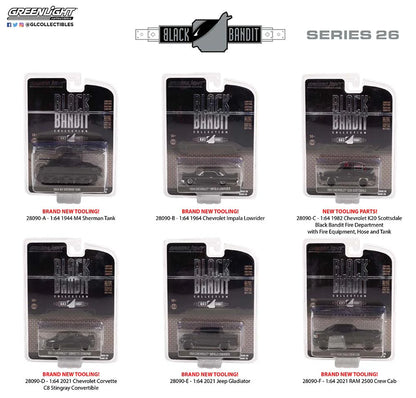 Black Bandit S26 Set off 6 1/64 GreenLight GR28090