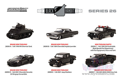 Black Bandit S26 Set off 6 1/64 GreenLight GR28090