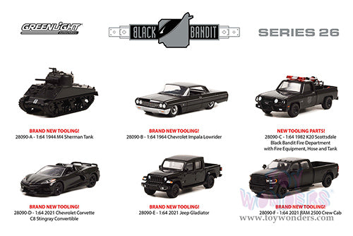 Black Bandit S26 Set off 6 1/64 GreenLight GR28090