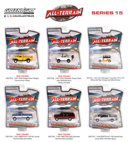 All-Terrain Series 15 set off 6 1/64 GreenLight GR35270/48