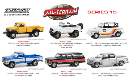 All-Terrain Series 15 set off 6 1/64 GreenLight GR35270/48