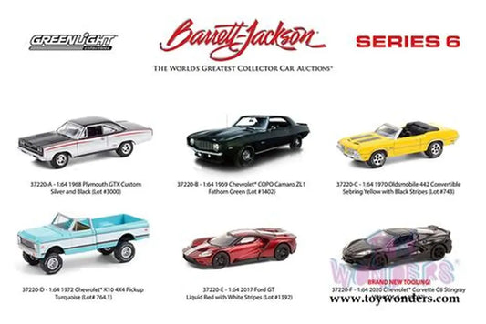 Barrett-Jackson Scottsdale Edition S6 set off 6 1/64 GreenLight GR37220/48