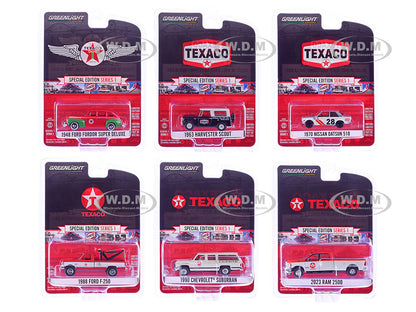 Texaco Special Edition Series 1 set off 6 1/64 GreenLight GR41165