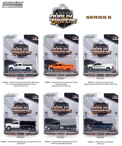 Dually Drivers Series 6 set off 6 1/64 GreenLight GR46060/48