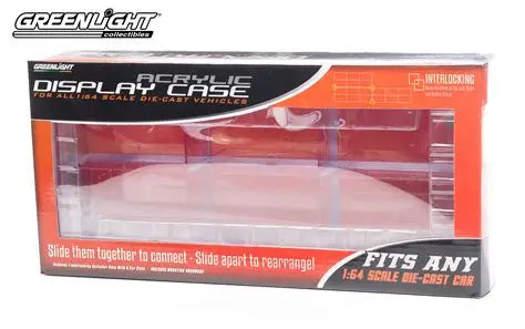 Greenlight 6 Car Connecting Acrylic Case  1/64 GreenLight GR55012/12