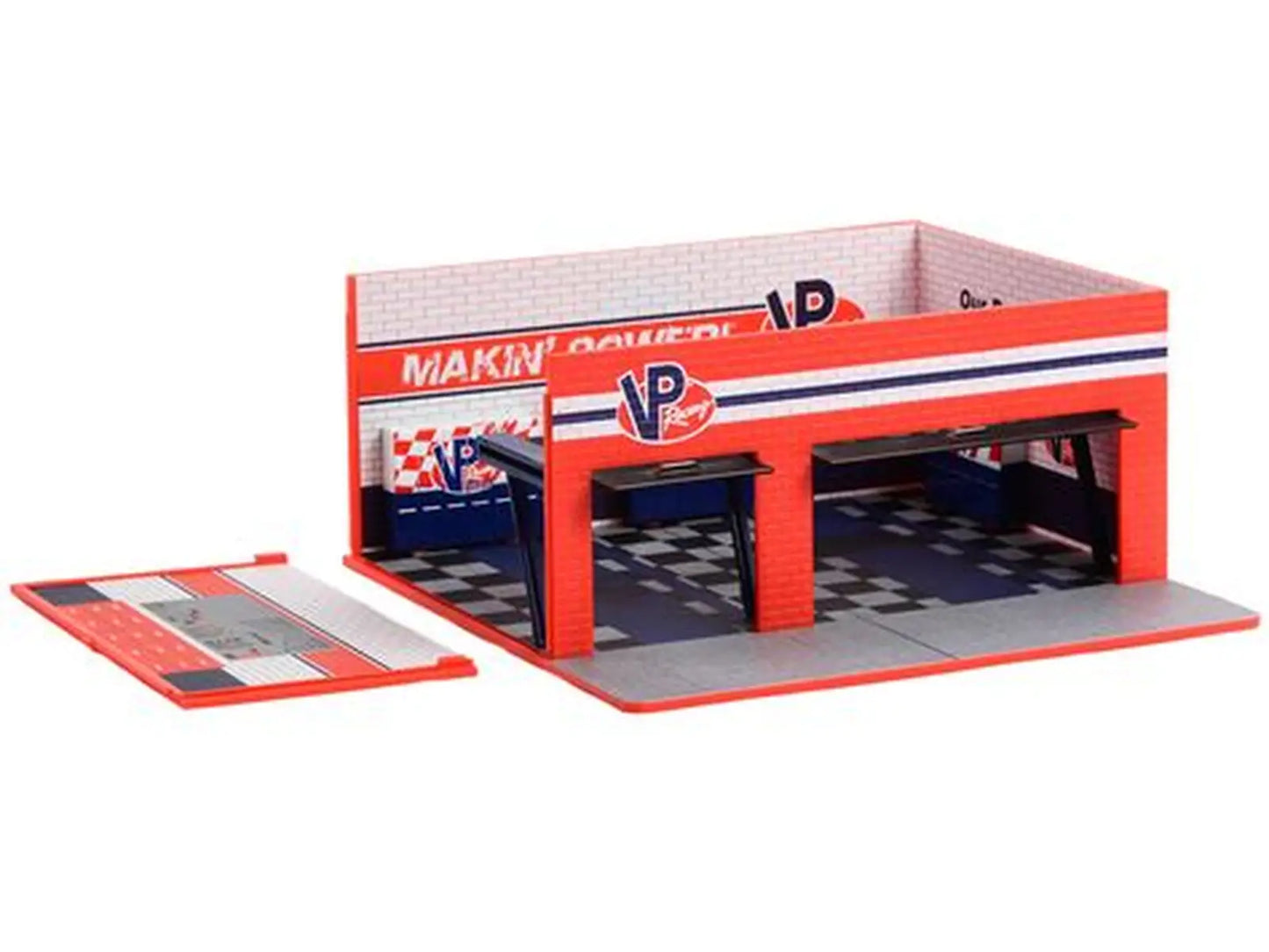 Mechanic's Corner S10 Weekend W/Shop VP Racing Fuels Garage 1/64 GreenLight GR57103