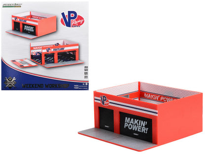 Mechanic's Corner S10 Weekend W/Shop VP Racing Fuels Garage 1/64 GreenLight GR57103