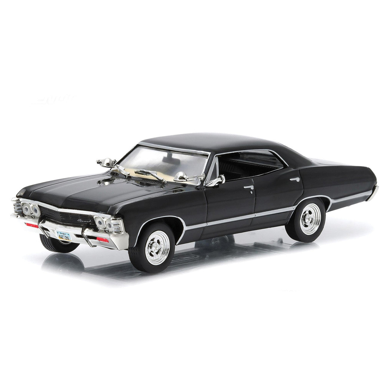 Chevrolet Impala Sport Sedan - Tuxedo Black 1967 1/24 GreenLight GR84035