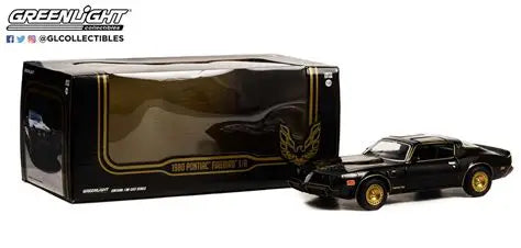 Pontiac Firebird Trans Am Turbo 4.9l W/Gold Eagle 1/24 GreenLight GR84037