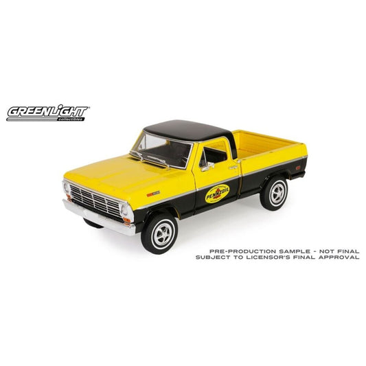 Ford F-100 Running on Empty with Bed Cover Armor All '70 1/24 GreenLight GR85063