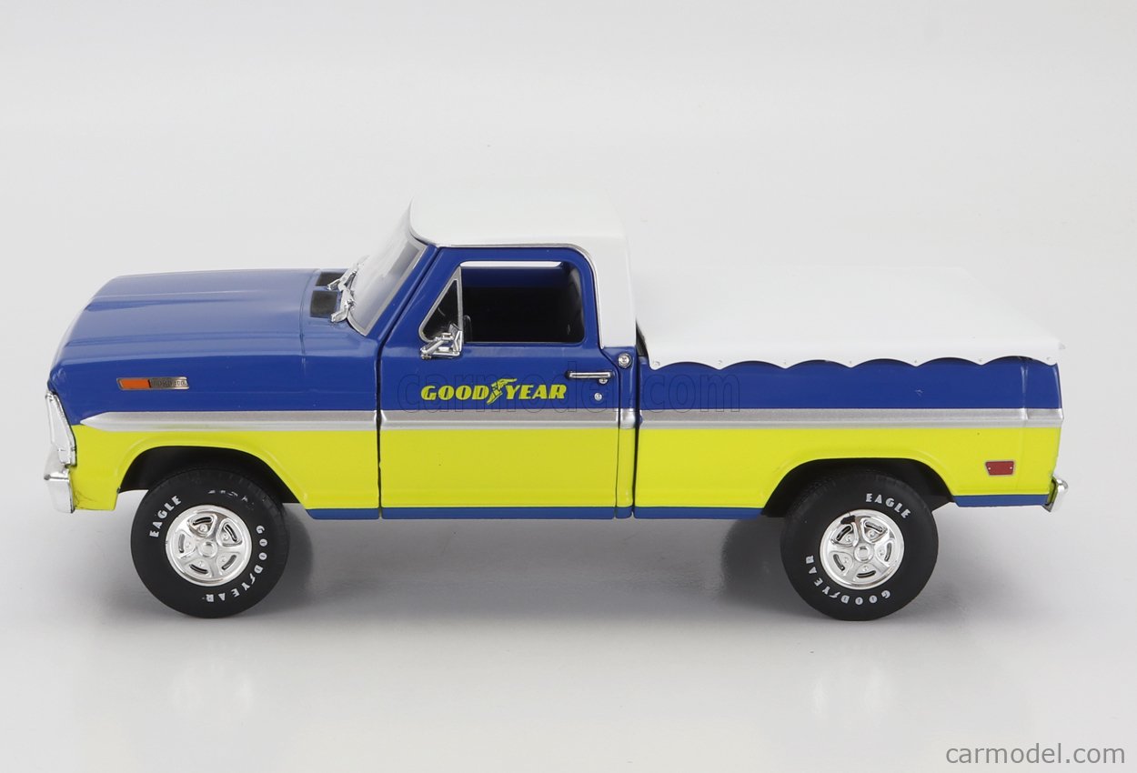 Running On Empty '69 Ford F-100 With Bed Cover - Goodyear 1/24 GreenLight GR85073/12