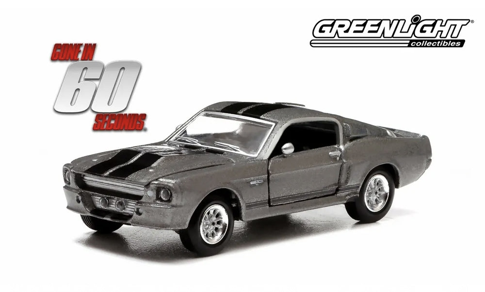 Ford Mustang Eleanor Gone In Sixty Seconds 2000 Silver 1/43 GreenLight GR86411
