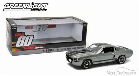 Ford Mustang Eleanor Gone In Sixty Seconds 2000 Silver 1/43 GreenLight GR86411