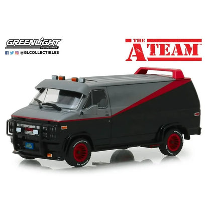 GMC Vandura The A Team (1983-87) Black 1983 1/43 GreenLight GR86515
