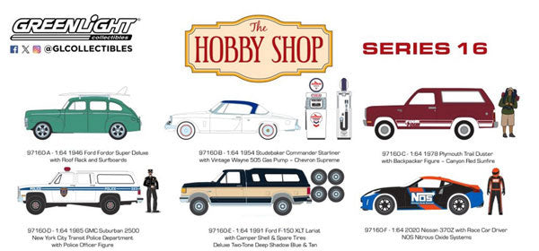 The Hobby Shop Series 16 1/64 GreenLight GR97160/48