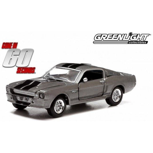 Ford Mustang Eleanor Silver 1967 6 Off - 1/64 Scale - Greenlight - GR44742