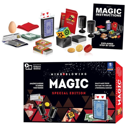 Mind-Blowing Magic - Special Edition 30 Magic Tricks Hanky Panky 1250
