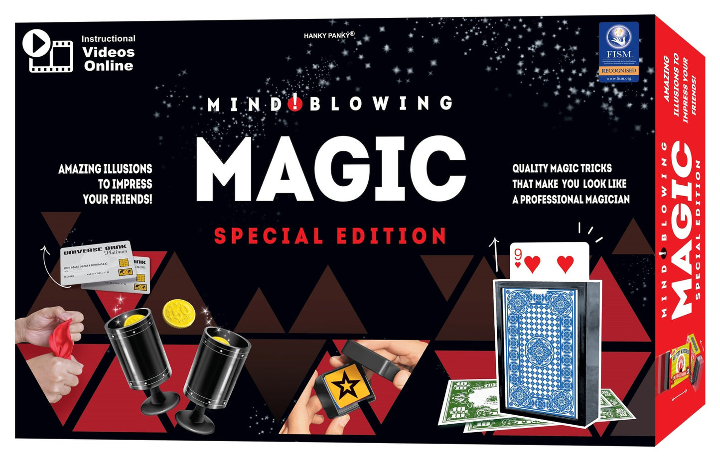 Mind-Blowing Magic - Special Edition 30 Magic Tricks Hanky Panky 1250