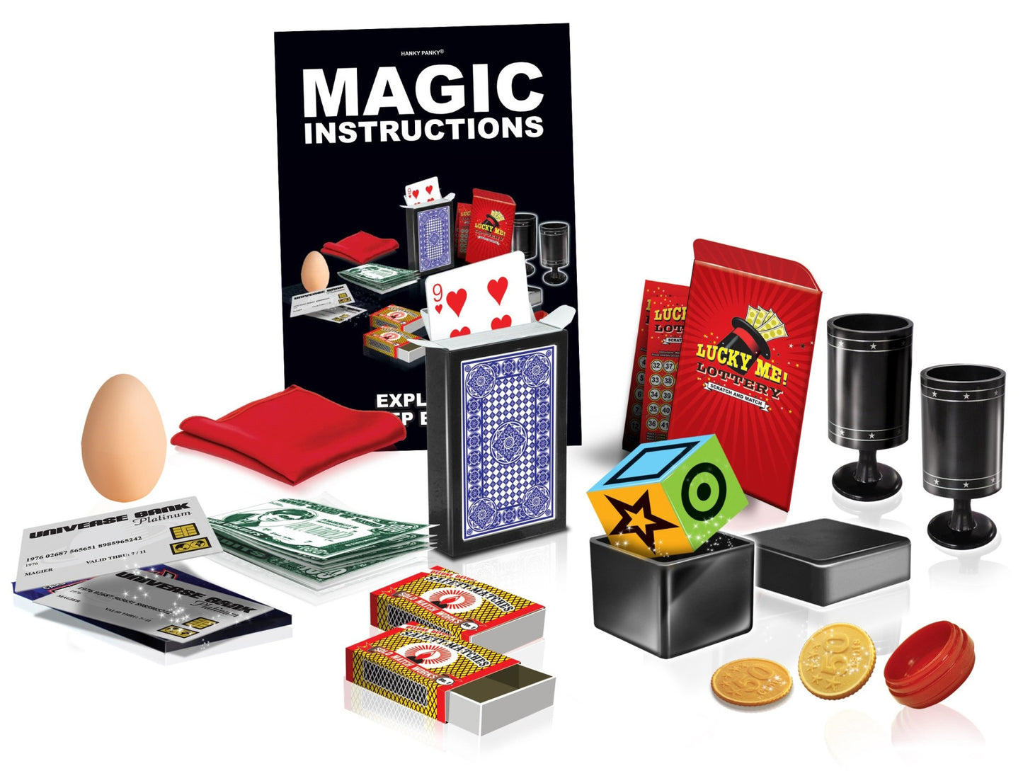Mind-Blowing Magic - Special Edition 30 Magic Tricks Hanky Panky 1250