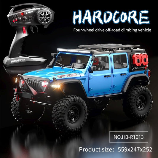 R/C R1013 Rubicon (2 Speed Gear Box) Blue 1/10 RC Leading  HTRC1115