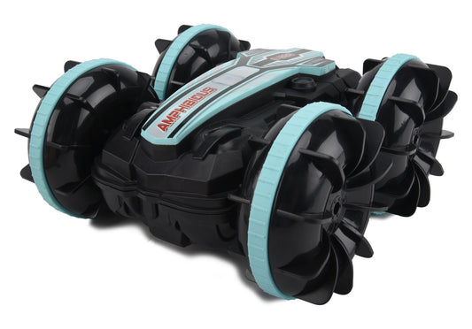 R/C 2.4Ghz Amphibious Car w/Battery & USB Charger RC Leading HTRC1161