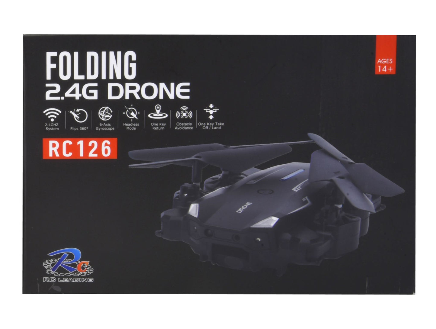 R/C 2.4GHz RC126 Drone w/out Camera - BDRC Leading HTRC126NA