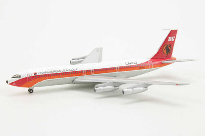 TAAG Angola Airlines Cargo Set - Lockheed L-100 & Boeing 707 - 1/500 Scale Herpa 513715