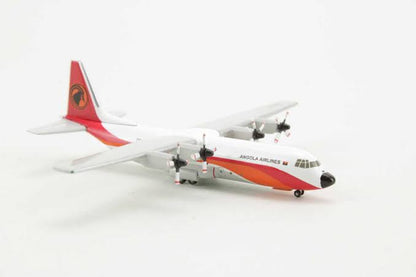 TAAG Angola Airlines Cargo Set - Lockheed L-100 & Boeing 707 - 1/500 Scale Herpa 513715